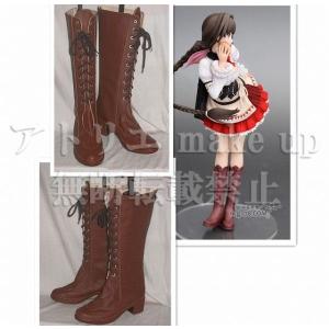 【シャイニング・ハーツ コスプレブーツ cosplay shoes 靴】ネリス・フィリアム ロングブーツ コスプレ アニメ コスプレシューズ｜atelier-makeup