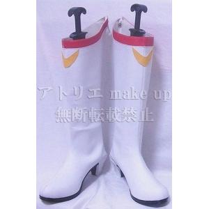 【美少女戦士セーラームーン コスプレ用ブーツ cosplay shoes 靴】月野 うさぎ ロングブーツ マンガ アニメ コスプレ｜atelier-makeup