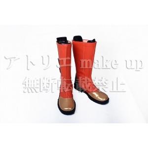 【BLAZBLUE コスプレブーツ cosplay shoes 靴】マコト ナナヤ ブーツ コスプレ...
