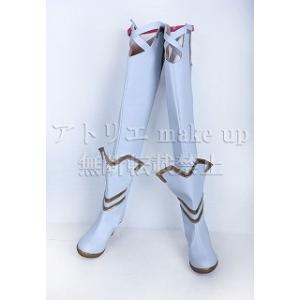 【VOCALOID コスプレ用ブーツ cosplay shoes 靴】初音ミク ロングブーツ マンガ...