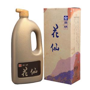 開明 専門家用 最高級古墨調墨液 花仙 1L 開明製 1.0L 墨汁 墨 黒