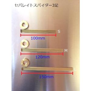 セパレイトスパイダー3足・L