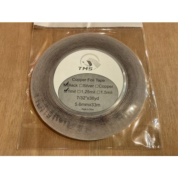 TMS製テープ ブラックバック 7/32"（5.6mm）