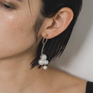 バブルパールフープピアス : migknot - 通販 - Yahoo!ショッピング