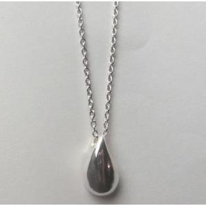 遺骨ペンダント ティアドロップ(シルバー925)　50cmチェーン【完全防水】