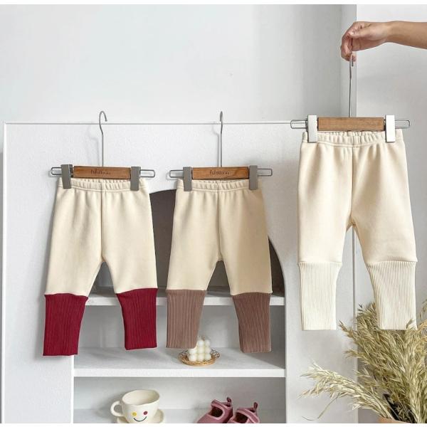 ベビー服 バイカラーレギンス Christmas クリスマス Xmas 男の子 女の子 ベビー 新生...