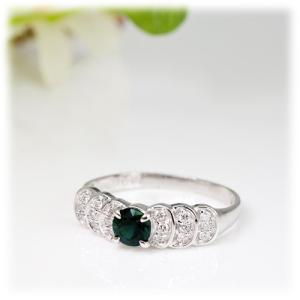 マルチカラー エメラルド ルビー サファイア 指輪 リング 0.3ct Pt100