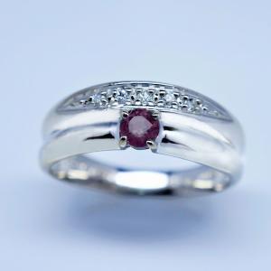 アレキサンドライト リング 指輪 0.15ct...の詳細画像2