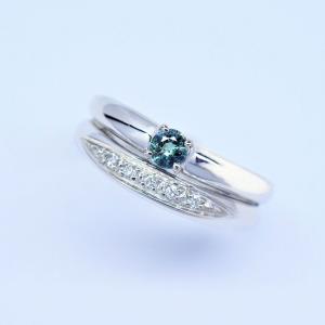 アレキサンドライト リング 指輪 0.15ct...の詳細画像3
