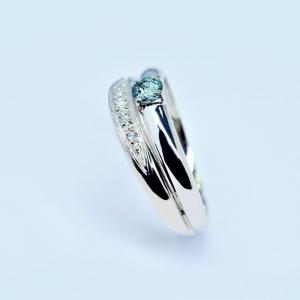 アレキサンドライト リング 指輪 0.15ct...の詳細画像5