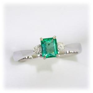 ジュエリーマキ Jewelry MAKI リング エメラルド 1.95ct ダイヤモンド