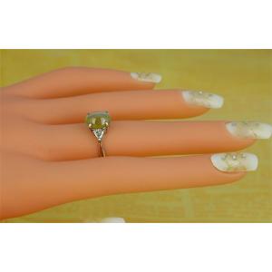 キャッツアイ リング 指輪 大粒 4.34ct...の詳細画像2
