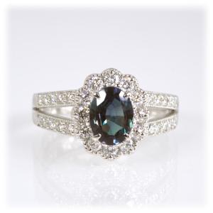 アレキサンドライト リング 指輪 0.84ct...の詳細画像2