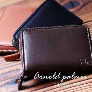 アーノルドパーマー ARNOLD PALMER ラウンドファスナー小銭入れ コインケース 羊革 革小物 柔らかい革 BOX付き oth-ux-wa-1731 送料無料 宅配便のみ WS