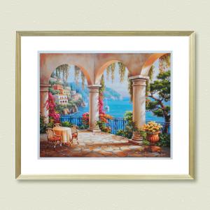 額付き】ベルナール・カトラン アートポスター北欧風インテリアに