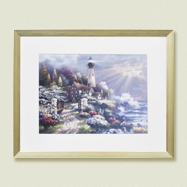 アートポスター　額入り　絵画　風景画　インテリア　ファンタジー　ジェームスリー　James Lee