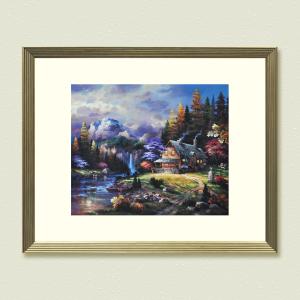 アートポスター 額入り 絵画 風景画 インテリア 海外風景 洋画 大型
