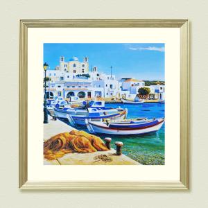 アートポスター 額入り 絵画 風景画 インテリア 海外風景 洋画 大型