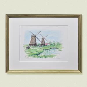 イルカ 絵画 海 絵 マリンアート 版画 ジークレー 森田剛介