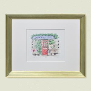 津田耕 版画 絵画 風景画 額入り アート : アトリエ4seasons - 通販