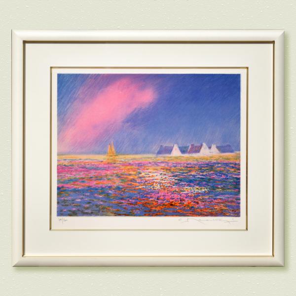 クロード・マヌキャン　風景画　版画　アート　絵画　　