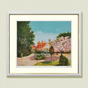 絵画　壁掛け　美術品　カミーユ・ピサロ 春、朝、曇り、エラニー | カミーユ・ピサロ | 収蔵品詳細 | 作品を