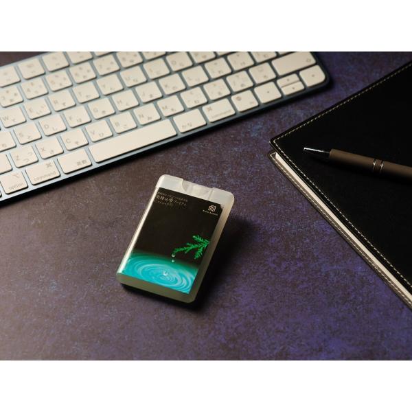 カード型秋田杉エッセンシャルオイルスプレー《美林の雫》ミストシャワー【プレミアム】