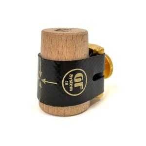 バス クラリネット リガチャー JLV 24金メッキ : クラリネット