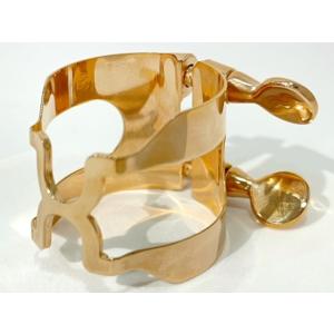 バス クラリネット リガチャー JLV 24金メッキ : クラリネット専門店