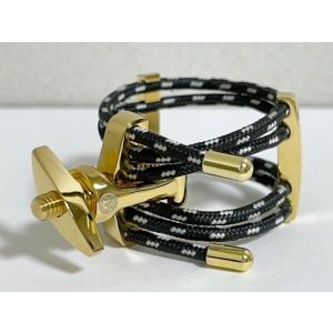 バス クラリネット リガチャー シルバースタイン クアトロ ゴールド SILVER STEIN