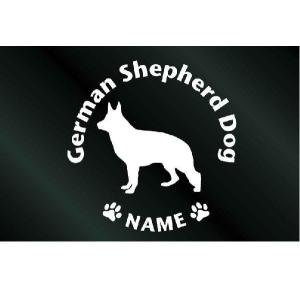 犬 ステッカー 車用 シェパードシルエットの商品一覧 通販 Yahoo ショッピング