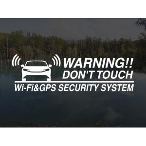 [外貼りタイプ] プレリュード BF1用 Wi-Fi &amp; GPS セキュリティーステッカー3枚セット