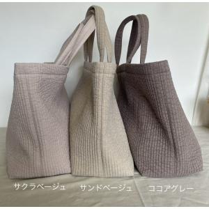 【ラテカラーシリーズ】ヌビバッグLサイズ くた...の詳細画像4