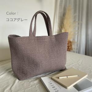【ラテカラーシリーズ】ヌビバッグLサイズ くた...の詳細画像3