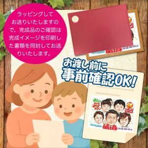 【ルビー婚式 結婚40周年】祝い 手書き似顔絵...の詳細画像4