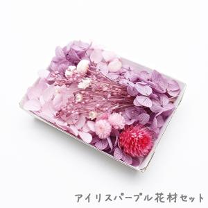 サムシングブルー花材セット 1ケース 手芸クラフト ハーバリウム