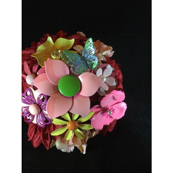 ブローチブーケ  可愛い アンティーク　ウェディング 結婚式 2次会 ブライダル 花嫁 海外 挙式 ...