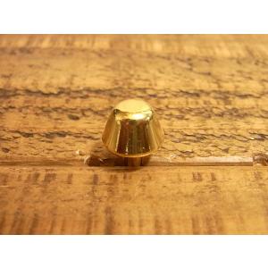 底鋲 カサ 10mm ゴールド 金 傘鋲 レザー バッグ 保護 カシメ 革 カスタム レザークラフト 84-10gd