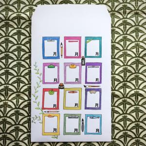 お月謝袋「書道」