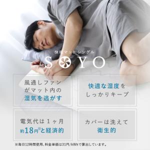 【公式店P10倍】快眠マット SOYO シング...の詳細画像2