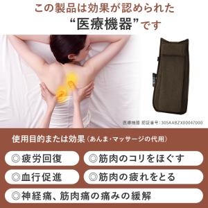 マッサージシート ハイバック マッサージャー ...の詳細画像1