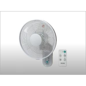壁掛け扇風機 30cm5枚羽リモコン付akiw279...