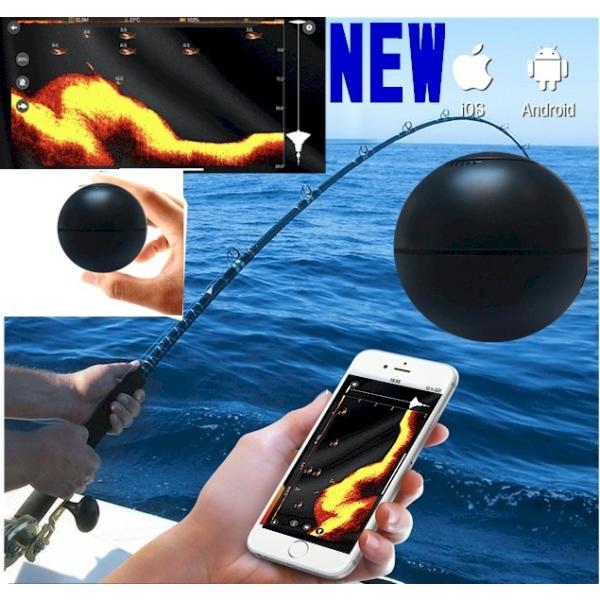 魚群探知機 魚探 最新 スマートPRO 次世代 高解像度 立体 多層 スマホ タブレット iPhon...