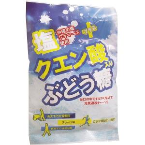 塩＋クエン酸入り ぶどう糖 ２ｇ×２０粒入　10袋セット(1ケース)｜atexno