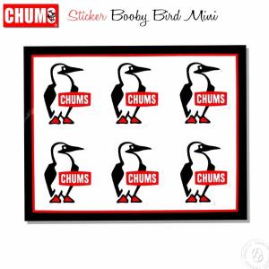 チャムス ステッカー Chums ミニ ブービーバード シール Mini Booby Bird Sticker ch62-0009 ch62-1621｜atforest