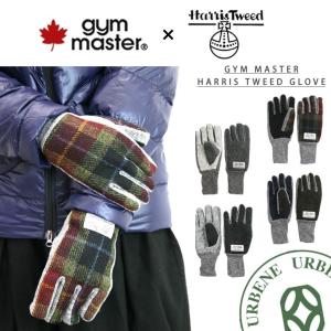 ジムマスター 手袋 gymmaster HarrisTweed ハリスツイード コラボレーション グローブ g403305 おしゃれの商品画像