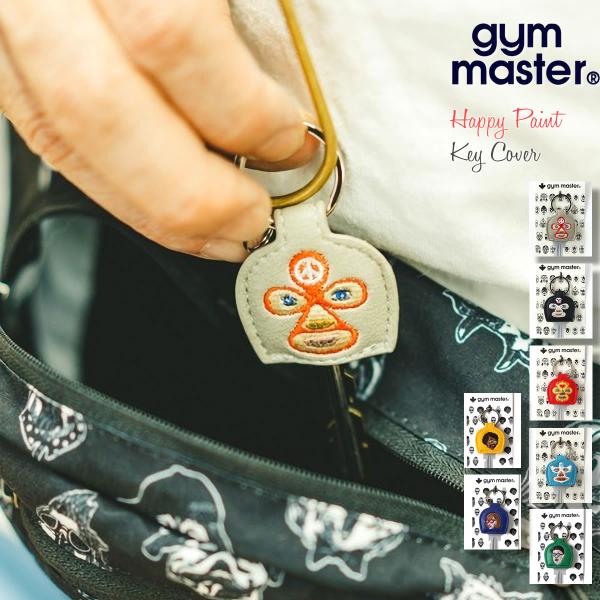 キーケース ジムマスター Gym Master 覆面レスラー おじさん ハッピー刺繍キーカバー  鍵...