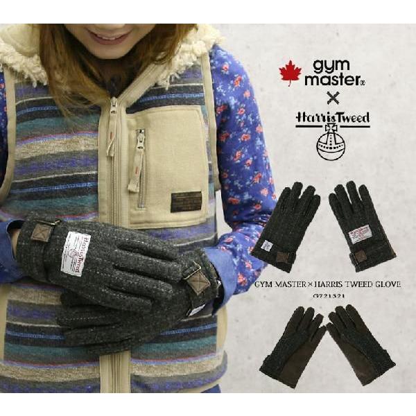 ジムマスター Gym Master ハリスツイード グローブ 手袋 おしゃれ 爆買