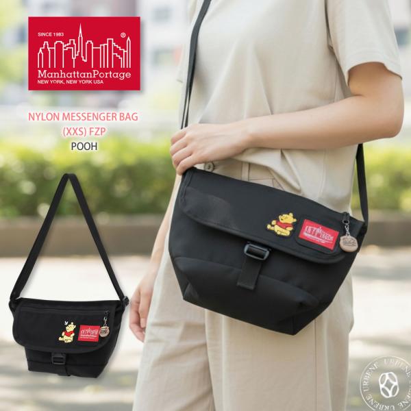 Manhattan Portage ショルダーバッグ マンハッタンポーテージ くまのプーさん コラボ...