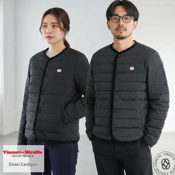 20%OFF / Vincent et Mireille ヴァンソン エ ミレイユ ダウンカーディガ...
